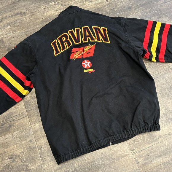 Vintage Chase Authentics‎ Ernie Irvan Nascar Racing Jacket Havoline Size Large